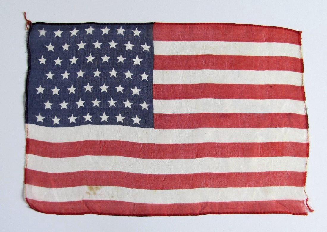 1959 VINTAGE 49 STAR U.S. AMERICAN PARADE FLAG PRINTED (1 of 3)