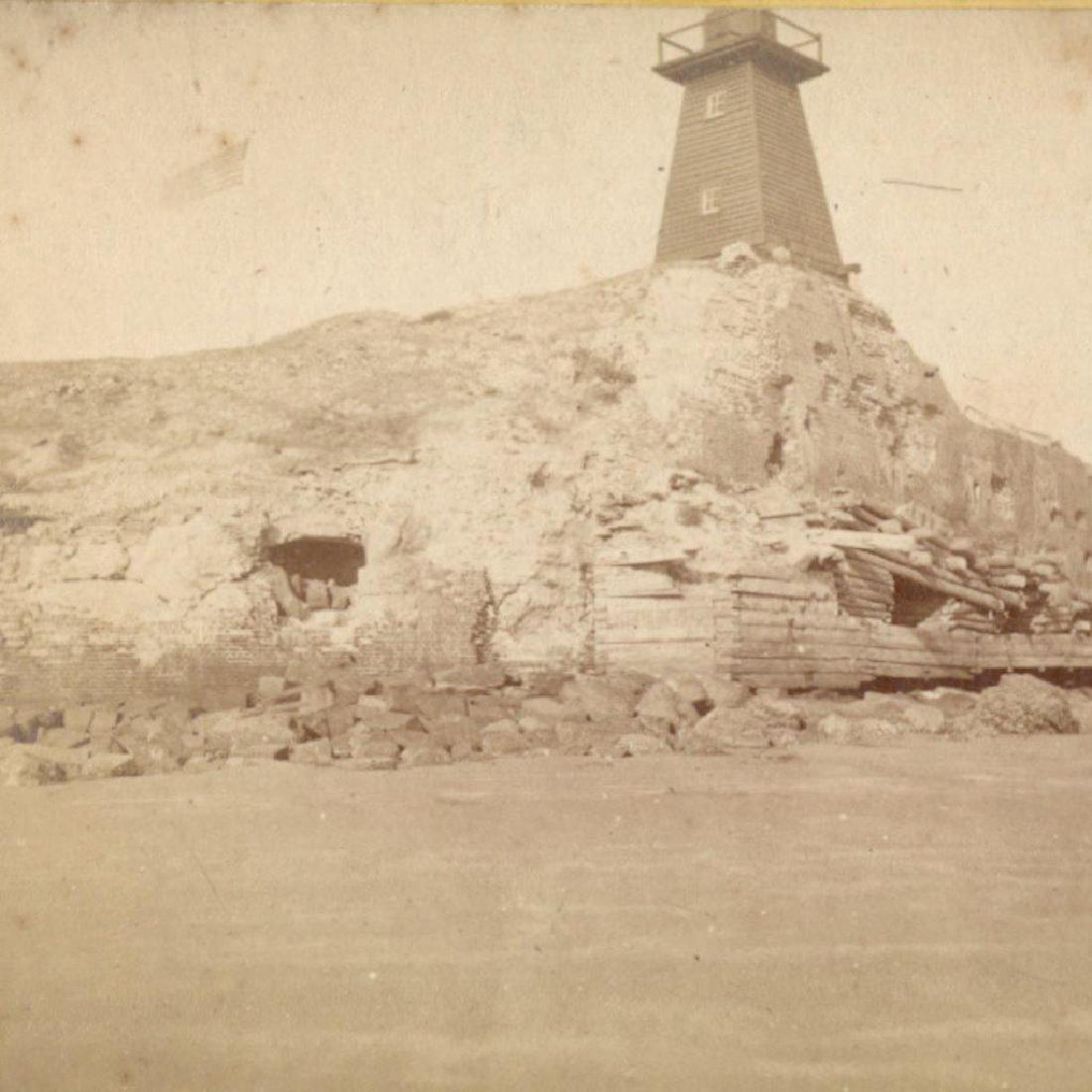 1870 FORT SUMTER LIGHT HOUSE CHARLESTON South Carolina (1 of 3)