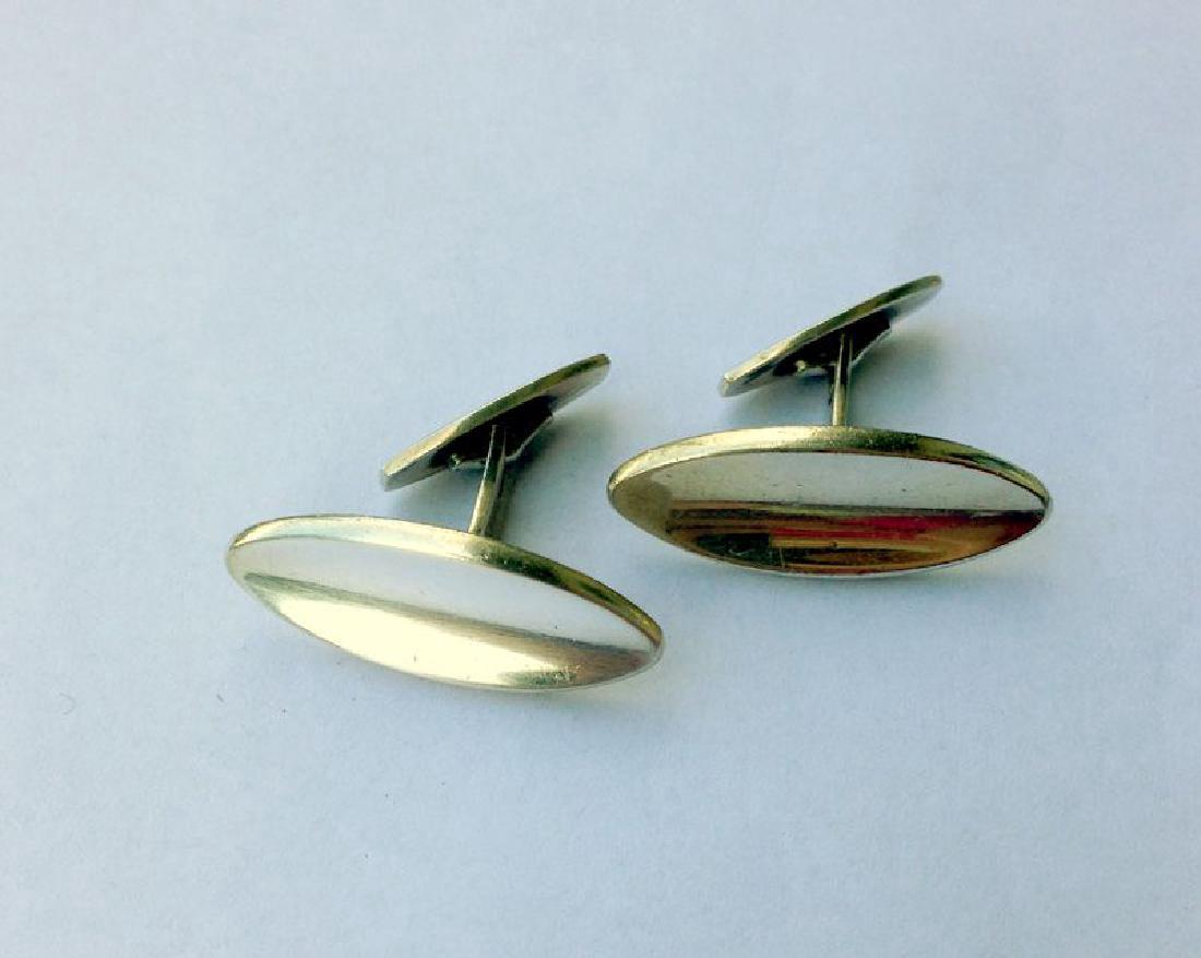 Vintage Hans Hansen Danish Sterling Silver Cufflinks (1 of 4)