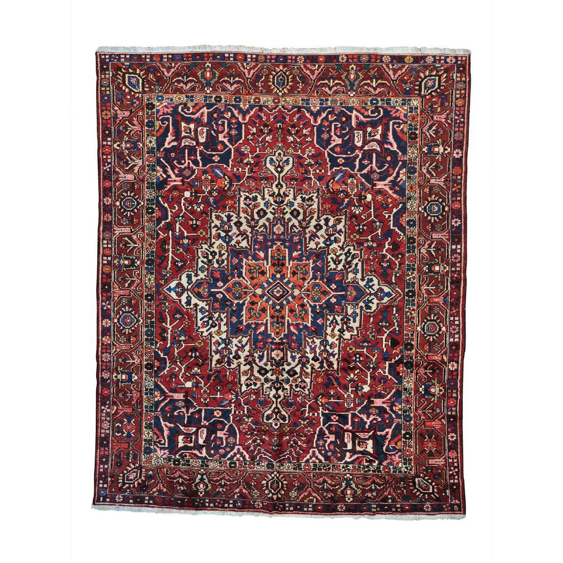 Vintage Persian Bakhtiari Handmade Rug 10x12 (1 of 5)