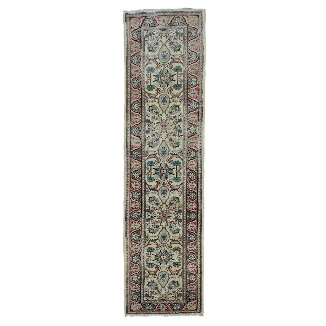 Peshawar Mahal Design Wool Runner Hand Knotted Rug 3x10 (1 of 5)