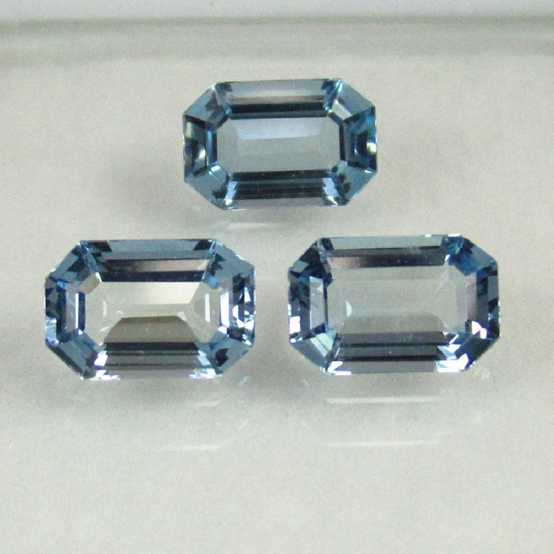 1.31 Carat Set of Loose Aquamarines (1 of 3)