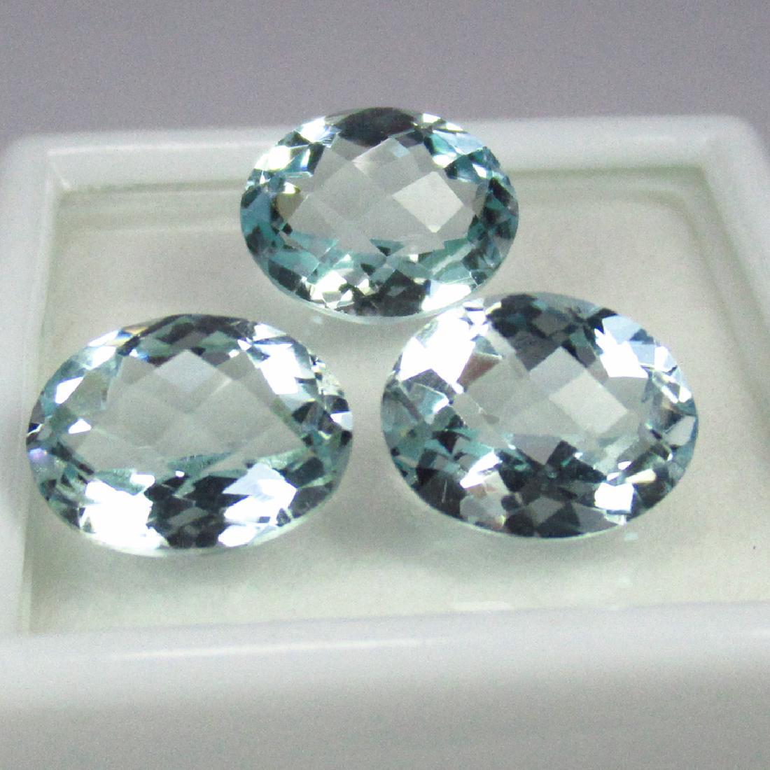 7.68 Carat Set of Loose Aquamarines (1 of 3)