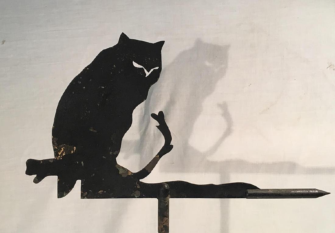 1920's Arts & Craft Owl Weathervane (1 of 3)