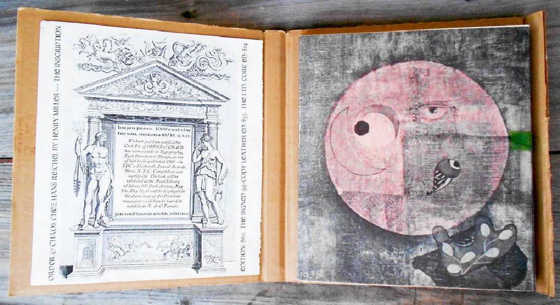 Order and Chaos Chez Hans Reichel Miller, Henry (1 of 2)