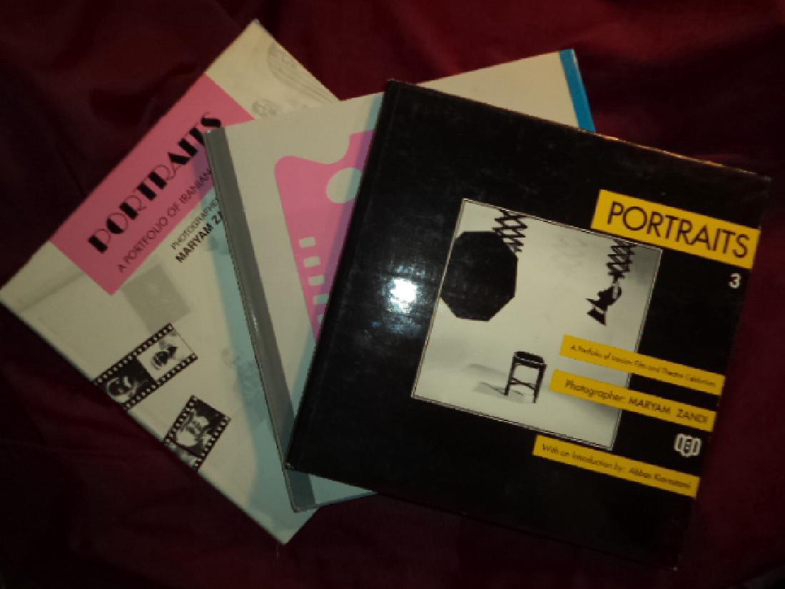 Portraits. Three Volumes Portfolio of Iranian LIterati (1 of 1)