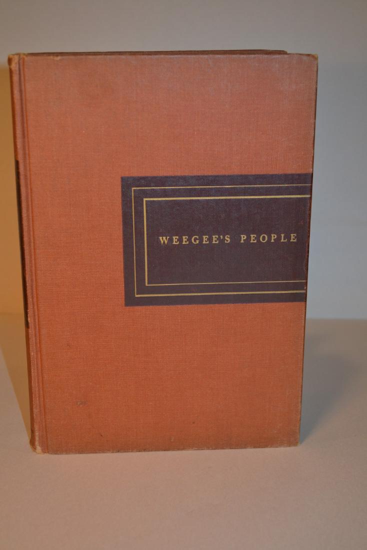 Weegee's People: Weegee's People Weegee NY: Duell, Sloan, Pearce, 1946 First Edition Famed photographer's collection of photos of New Yorkers. Shipping: Domestic: Flat-rate of $5.00 to anywhere within the contiguous U