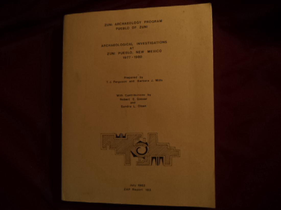 Archaeological Investigations at Zuni Pueblo New Mexico (1 of 1)