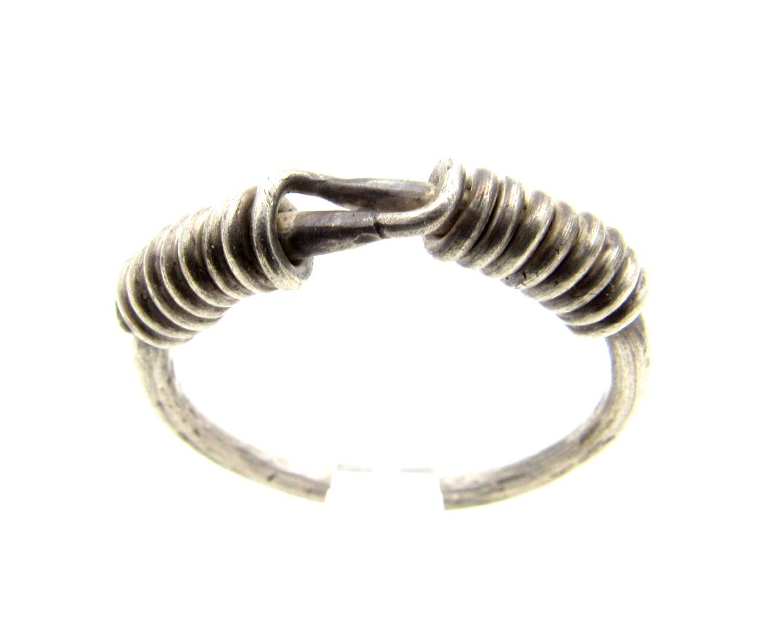 Viking Silver Knot Ring (1 of 3)