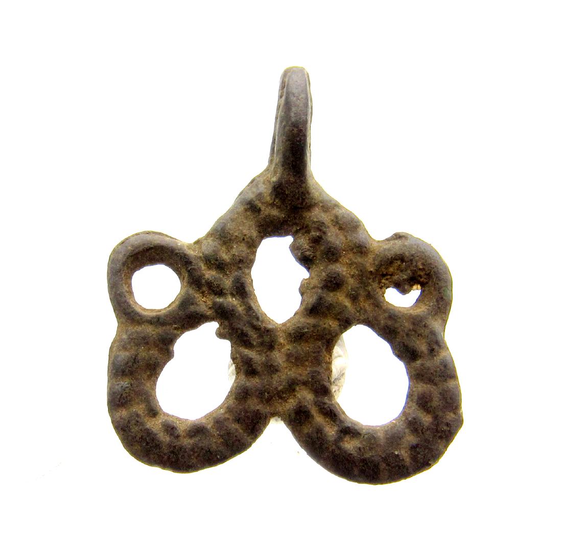 Viking Interlaced Coiled Serpent/ Dragon Fafnir Pendant (1 of 3)