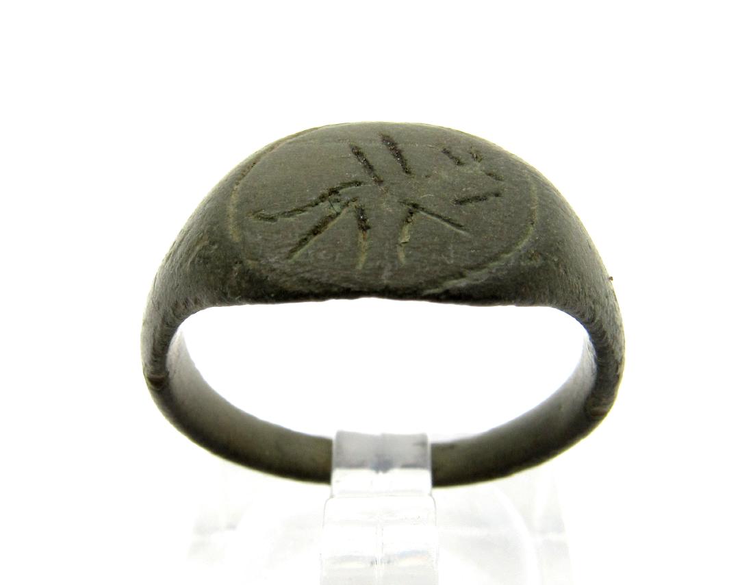 Viking Mythological Ring Depicting Beast (1 of 3)