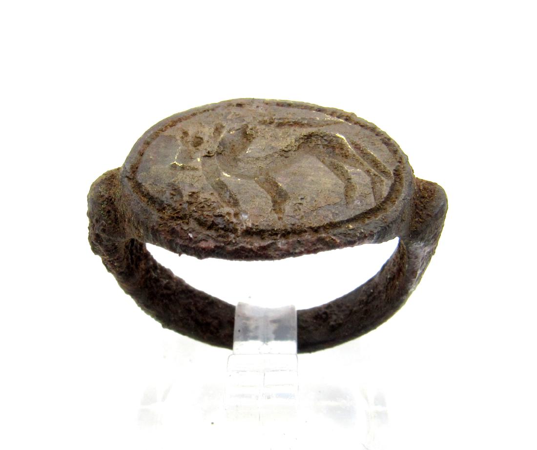 Greek Ring with Oxe/Bull (1 of 4)