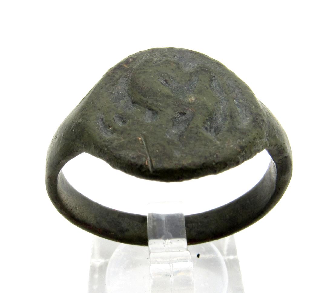 Roman Legionary Ring with Lion (1 of 4)