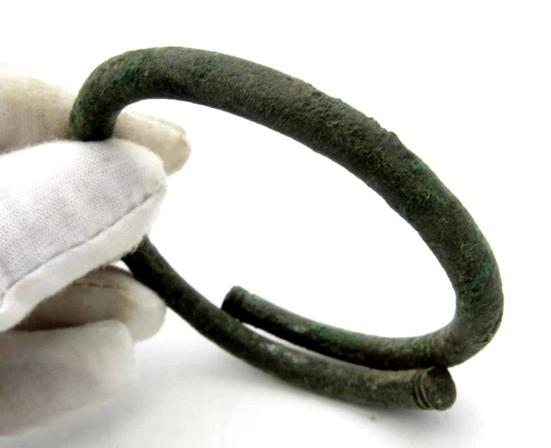 Bronze Age Coiled Snake Bracelet (1 of 3)