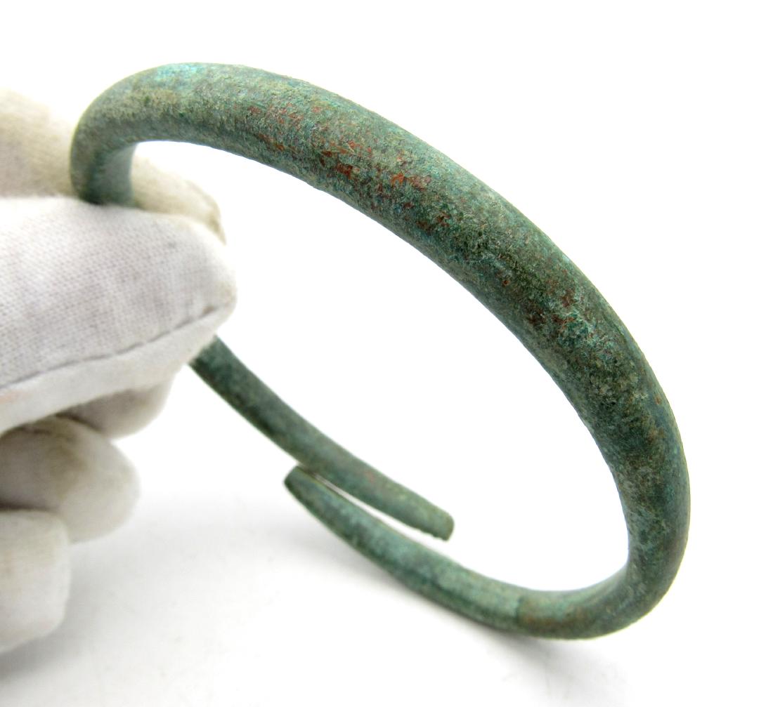 Bronze Age Coiled Snake Bracelet (1 of 3)
