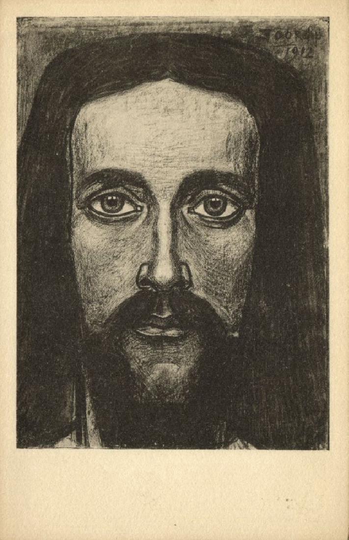 Lot of 10 Postcards Dutch Symbolist Jan Toorop Signed (1 of 10)