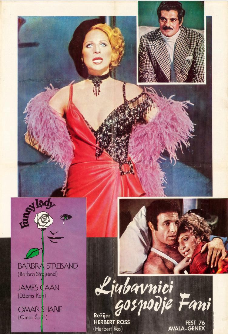 Funny Lady 1975 Yugoslavian Poster (1 of 1)