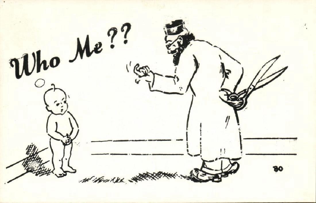 Lot of 10 Old Postcards of Jeiwsh Interest, Judaica (1 of 9)