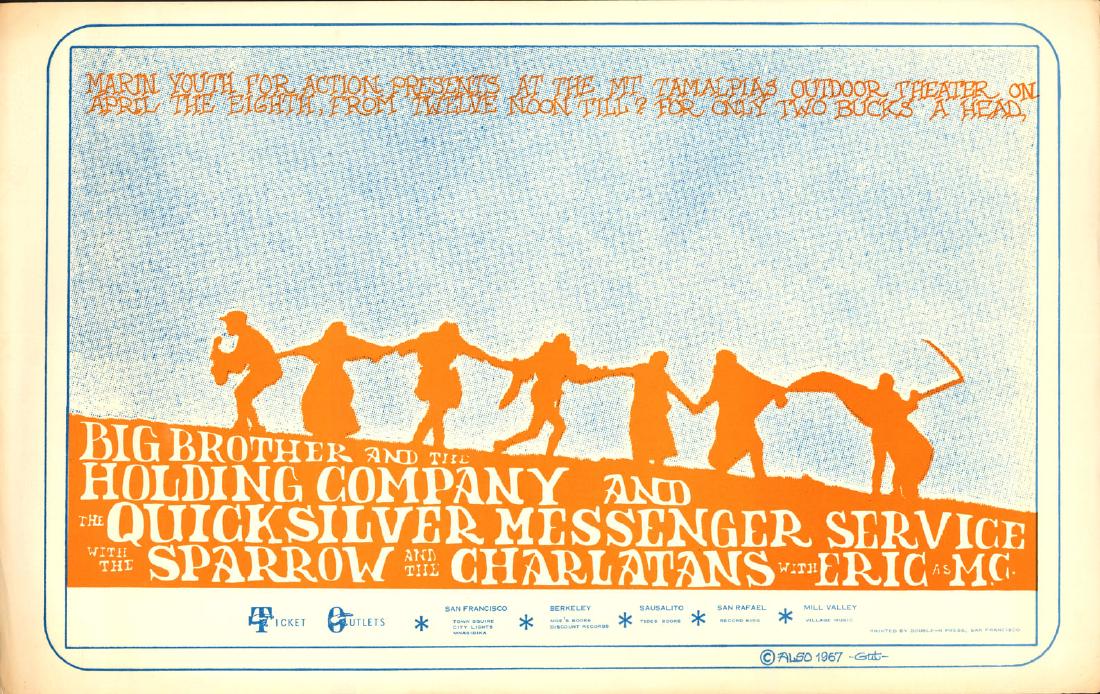 Rare 1967 Marin County Poster (1 of 1)