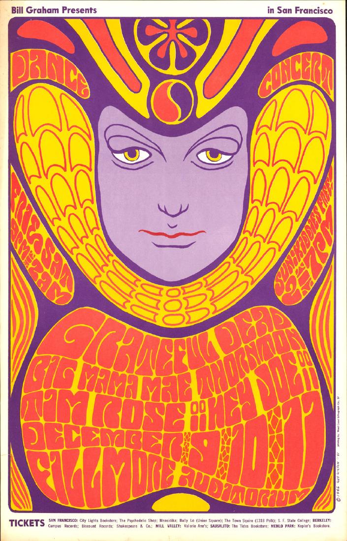 Superb BG-41 Grateful Dead Poster (1 of 1)