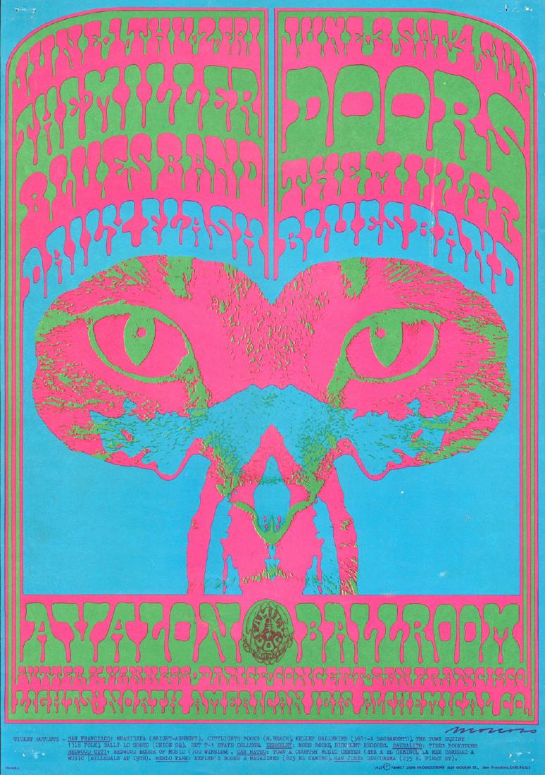 Rare and Popular 1967 Doors Poster (1 of 1)