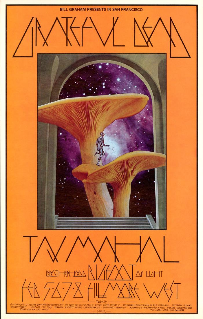 Scarce BG-216 Grateful Dead Poster (1 of 1)