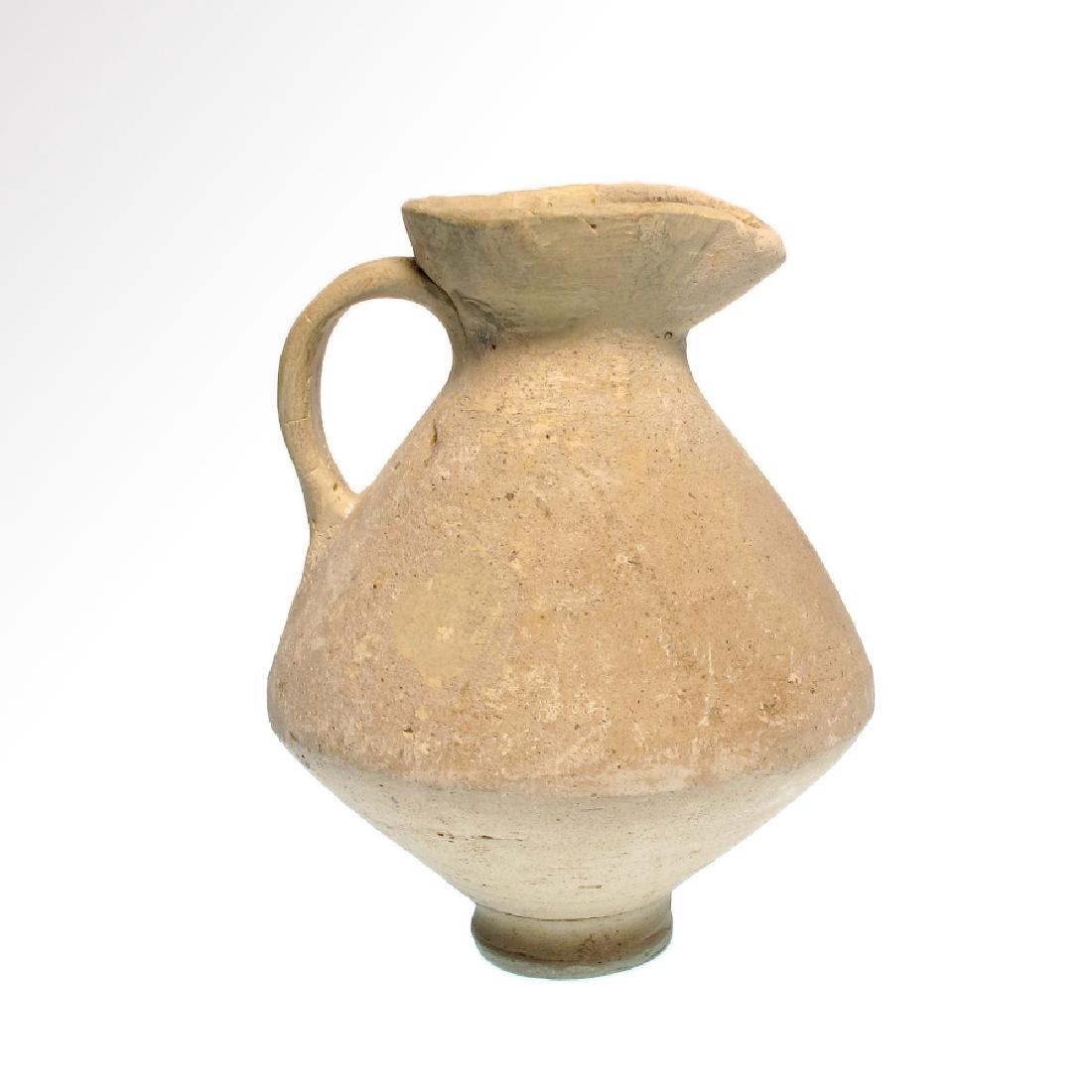 Roman Terracotta Jug, Trefoil lip, c. 1st Century A.D. (1 of 6)