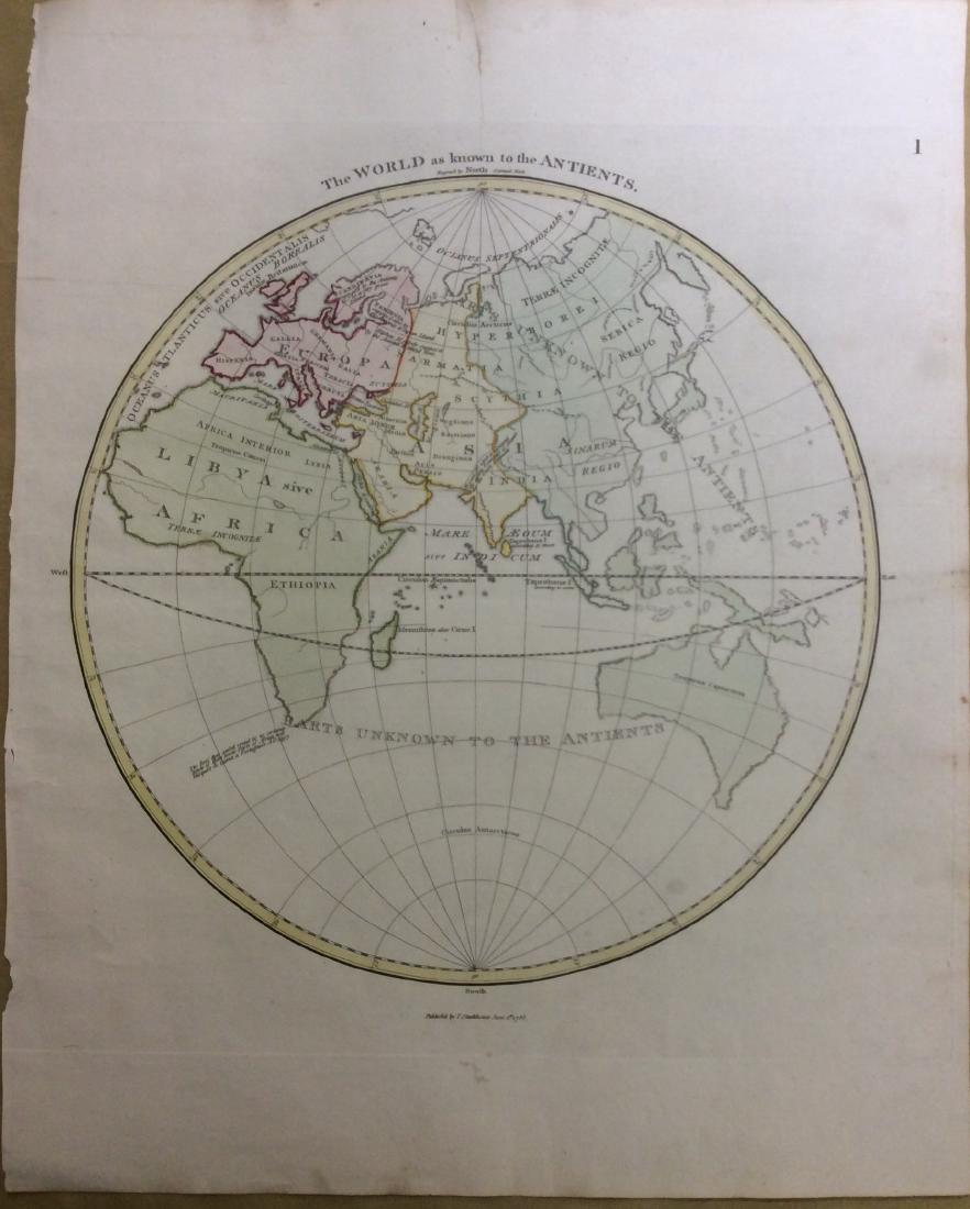 Stackhouse: Antique Map of the Ancient World, 1783 (1 of 1)