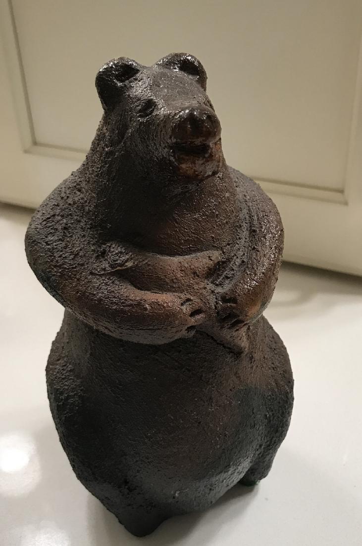 Louise Goodman Navajo Pottery Bear (1 of 3)