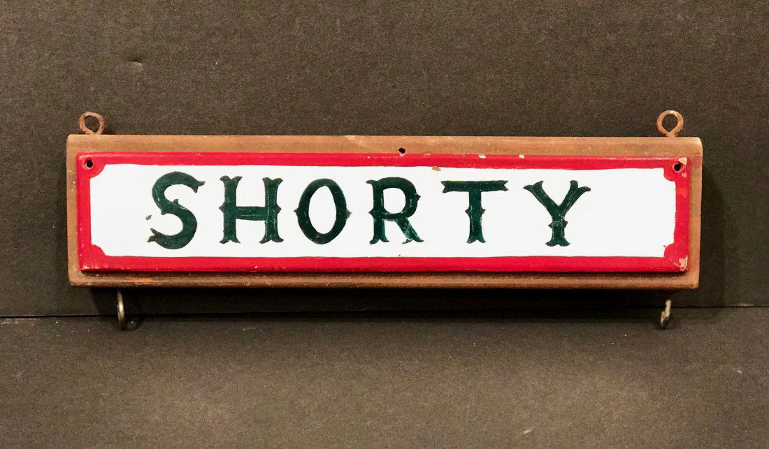 Shorty Pony Stall Sign, 1940 (1 of 1)