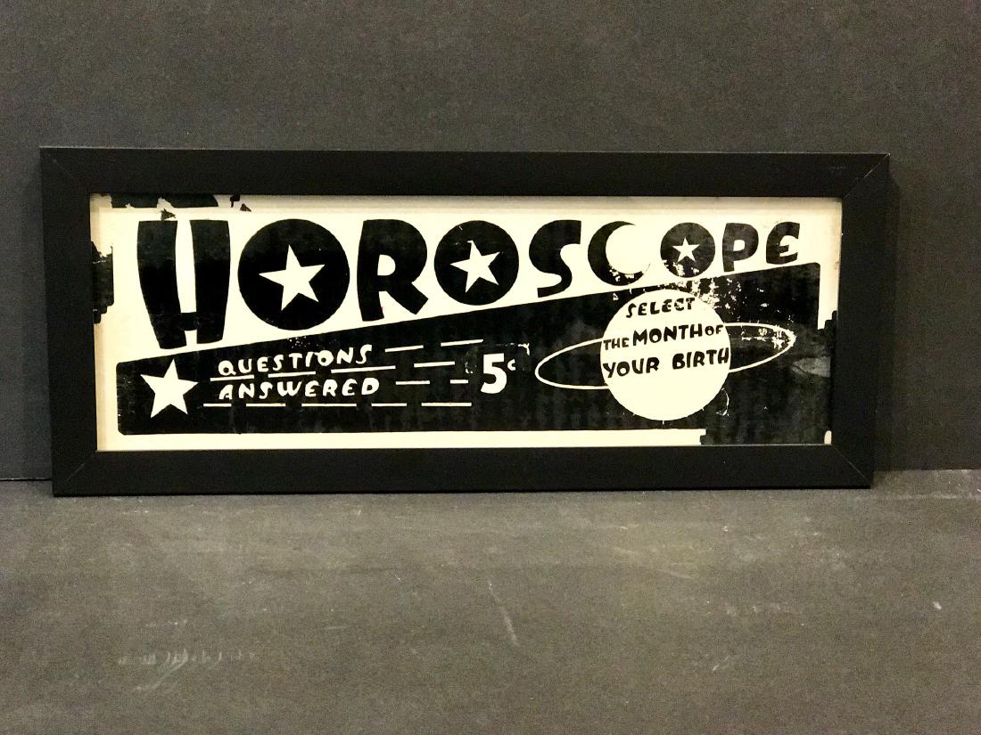 Horoscope, Questions Answered Sign, 1940 (1 of 3)