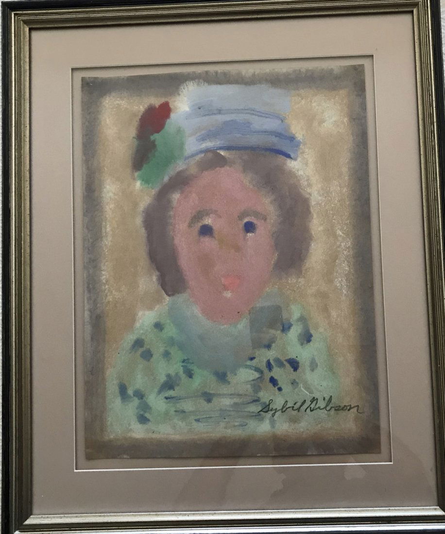 Sybil Gibson Untitled Watercolor (1 of 1)