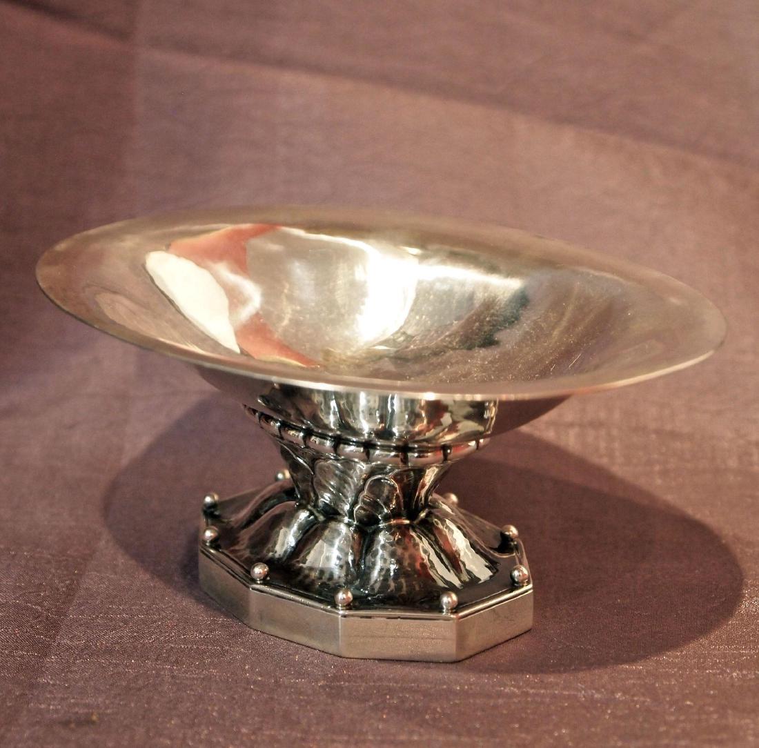 Rare Georg Jensen Sterling Silver Oval Footed Bowl (1 of 6)