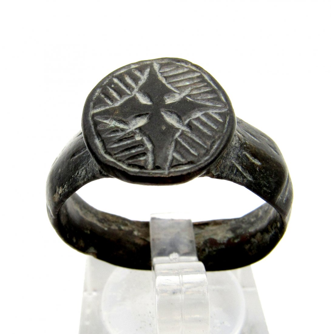 Knight's Templar era Ring with Star of Bethelehem (1 of 4)