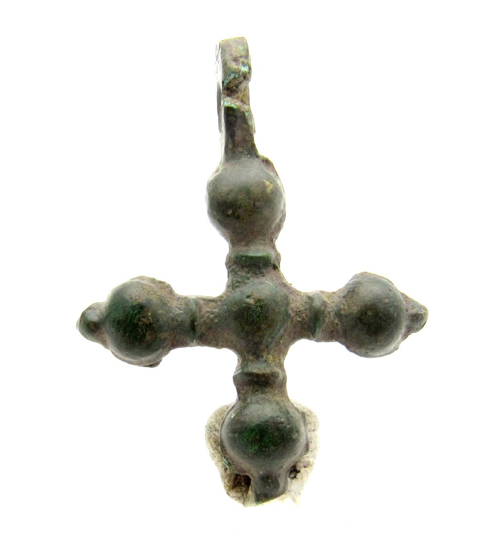 Viking Decorated Cross Pendant (1 of 3)
