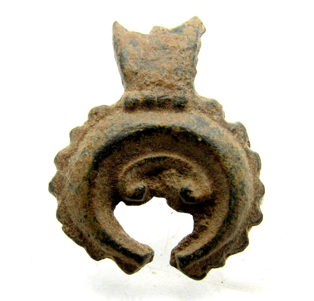 Viking Lunar Shaped Amulet for Attachment (1 of 2)