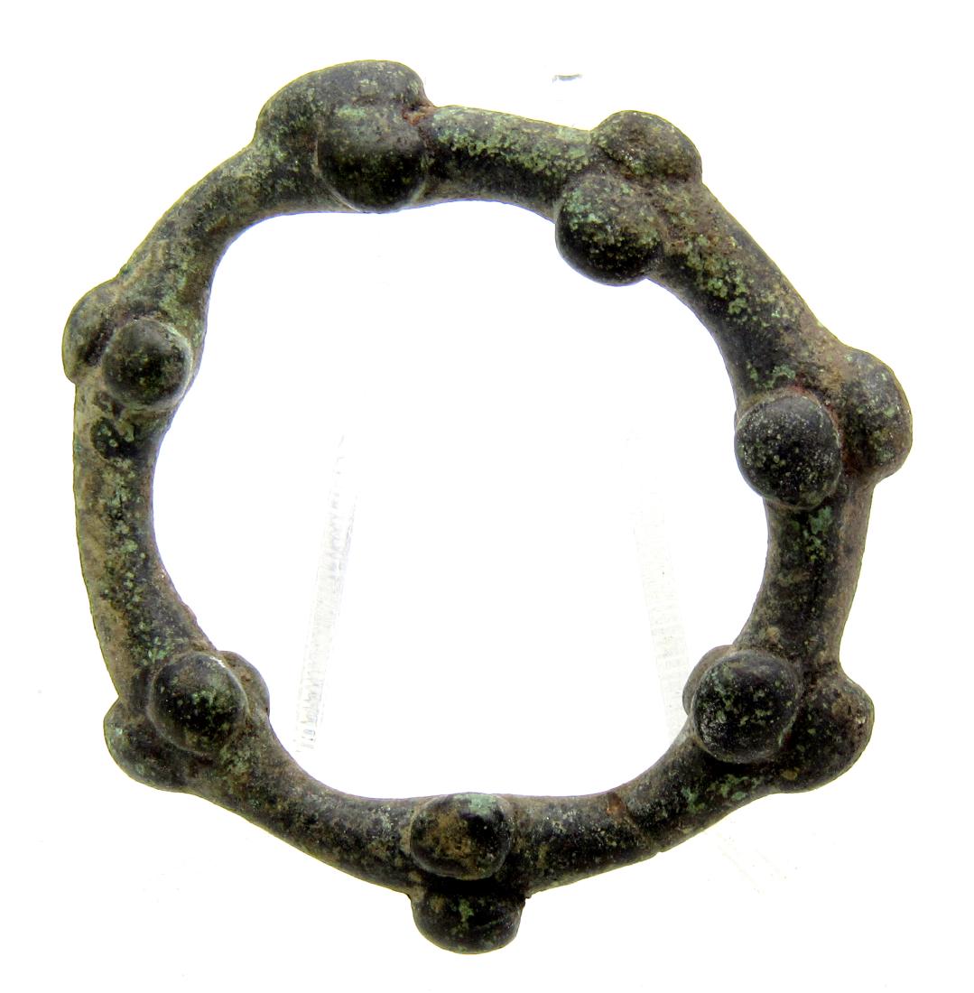Rare Celtic "Knobbed" Sun Amulet (1 of 2)