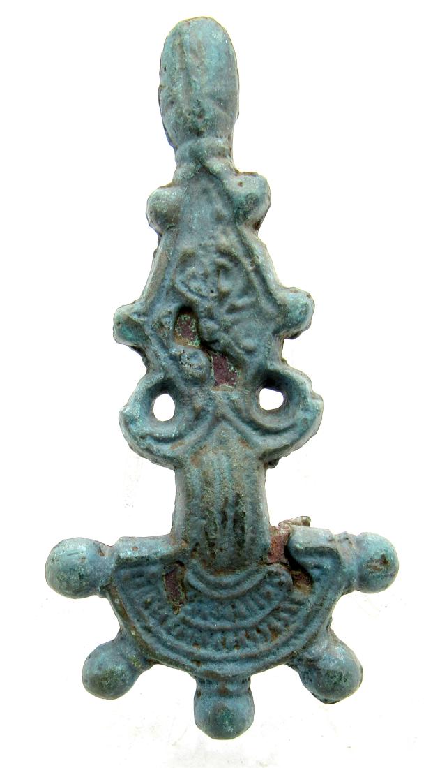 Merovingian Radiate-Headed Bow Brooch (1 of 4)