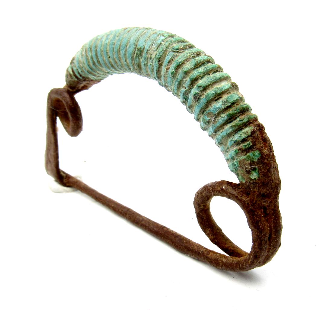 Rare Ancient Greek Spiral Brooch (1 of 3)