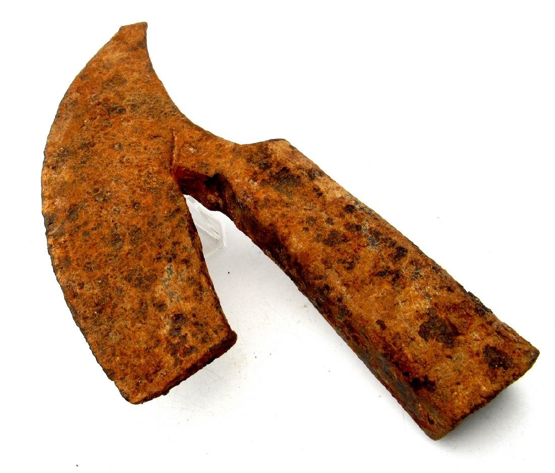 Rare Medieval "Executioner" Axe Head (1 of 4)