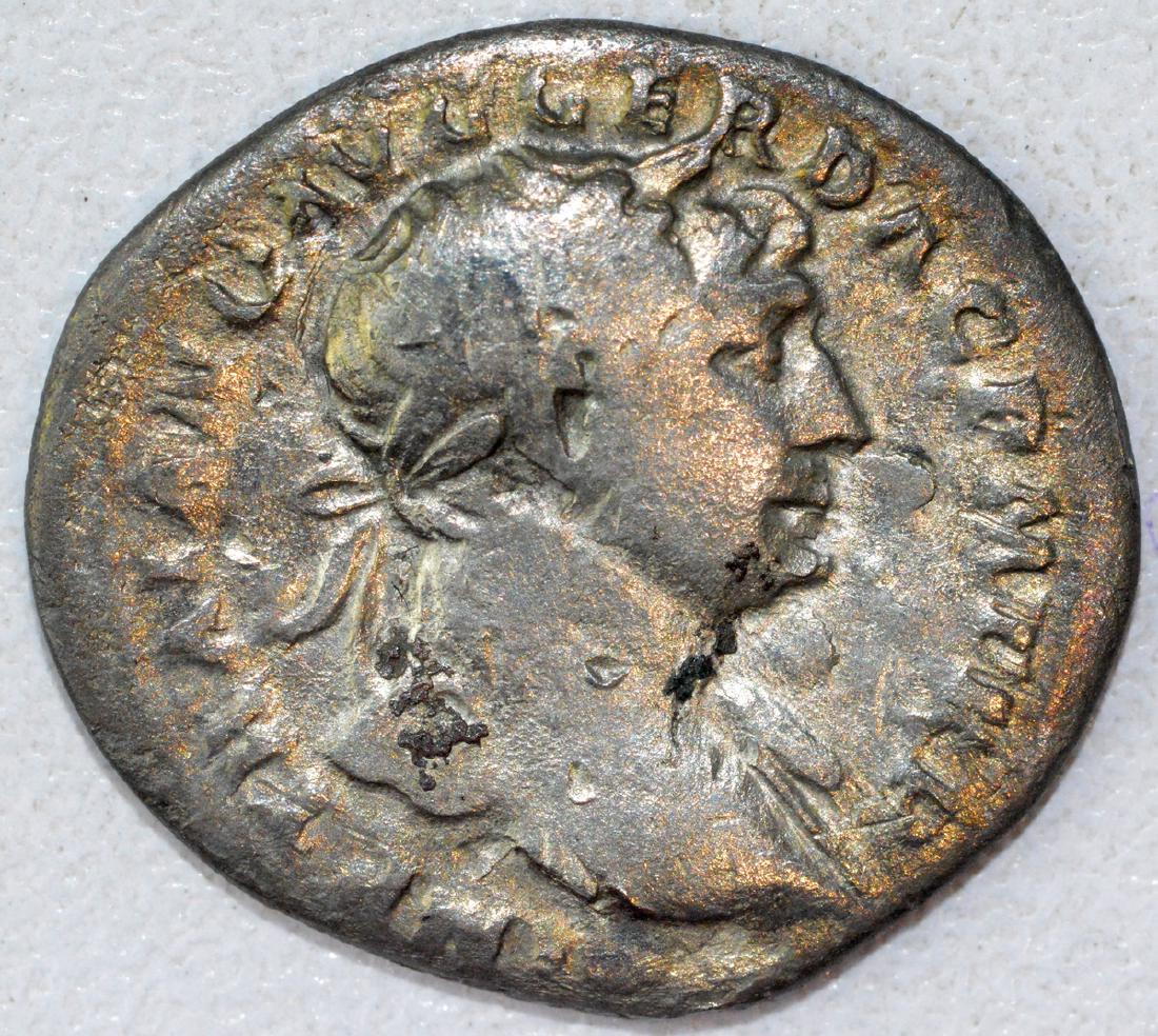 Ancient Roman Denarius of Trajan (1 of 2)
