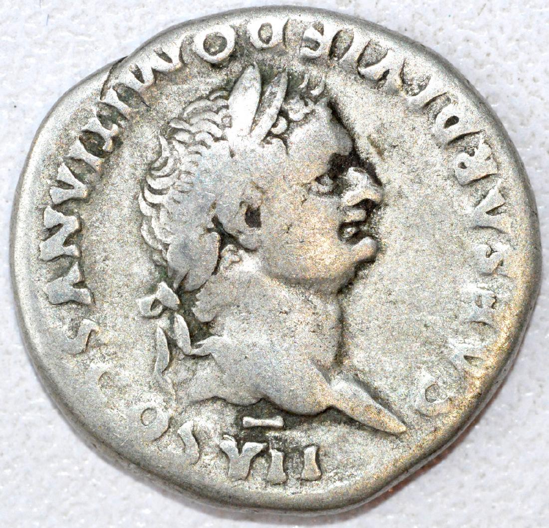 Ancient Roman Denarius of Domitian (1 of 2)
