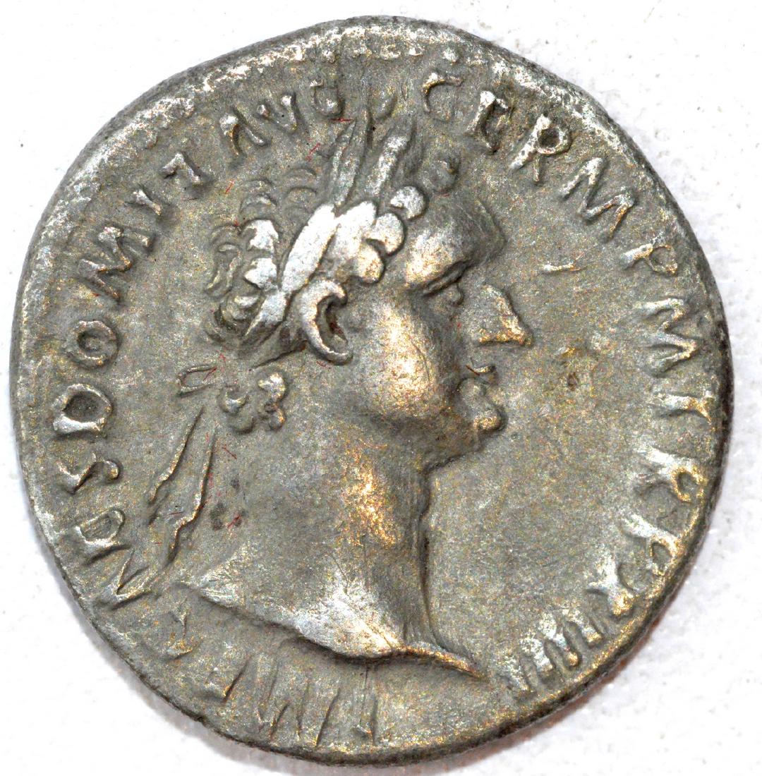 Ancient Roman Denarius of Domitian (1 of 2)
