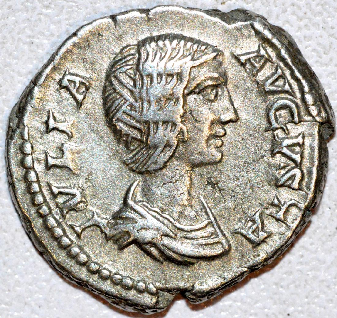 Ancient Roman Denarius of Julia Domna (1 of 2)