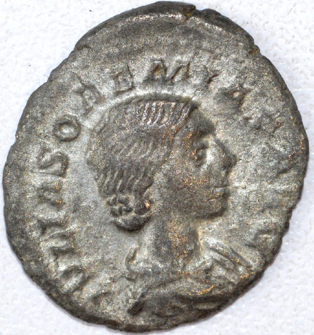 Ancient Roman Denarius of Julia Soaemias (1 of 2)