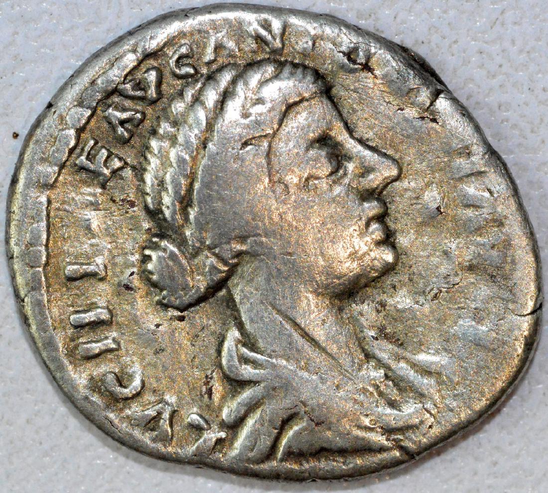 Ancient Roman Denarius of Empress Lucilla (1 of 2)