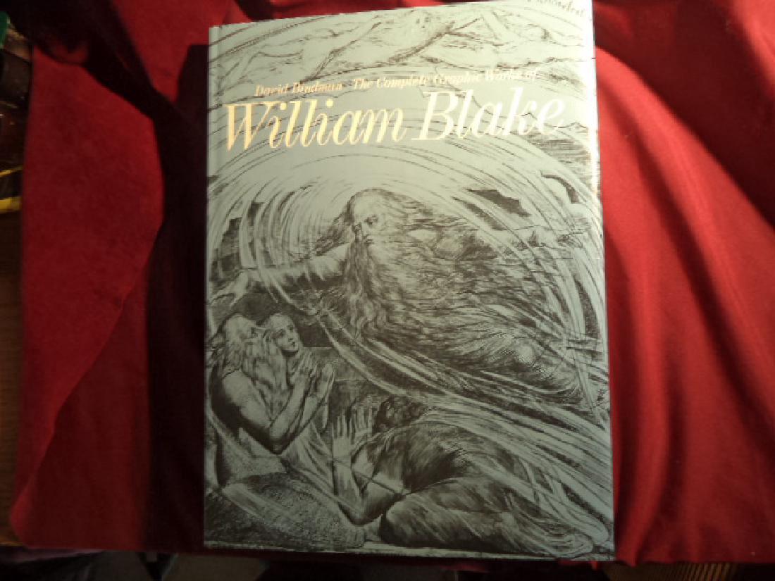 The Complete Graphic Works of William Blake.: The Complete Graphic Works of William Blake. Bindman, David. G.P. Putnams. First edition. 4to. Illustrated in black, white and color. Important reference work. Shipping: Domestic: Flat-rate of $4.00 t