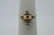 Antique Georgian 14K Gold Enamel Diamond Funeral Ring