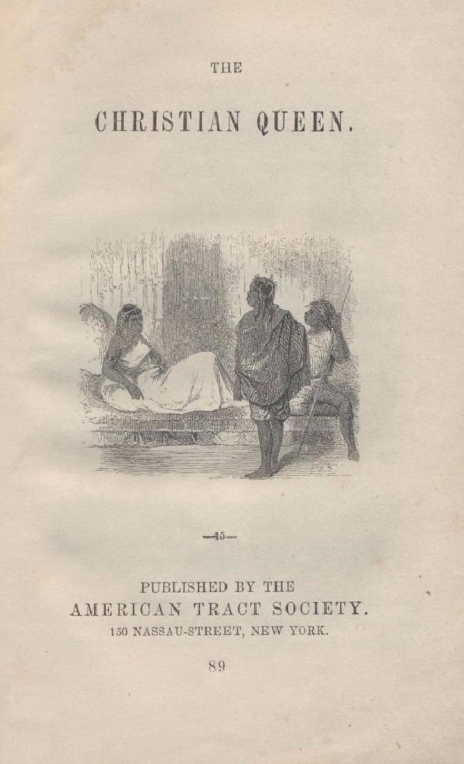 1855 Christian Queen Keopuolani Hawaii, American Tract (1 of 5)
