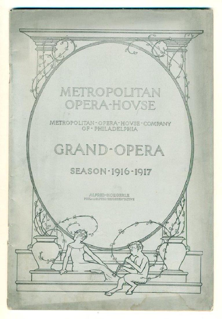 Vintage 1917 Metropolitan Opera House Philadelphia (1 of 4)